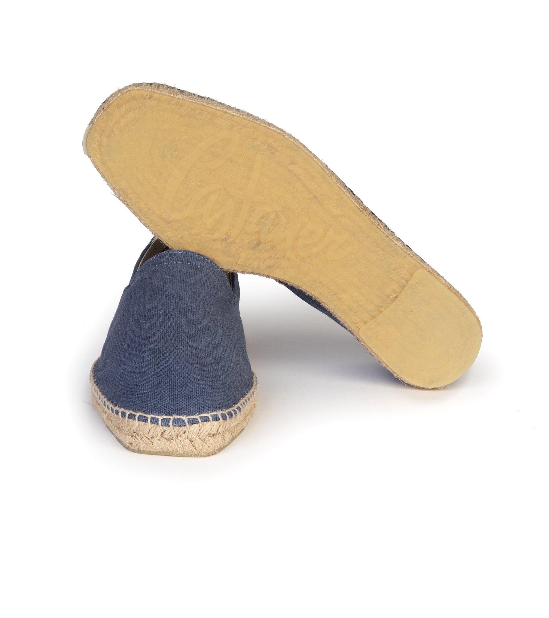 Castañer Pablo Canvas Espadrille: Navy - Trunk Clothiers