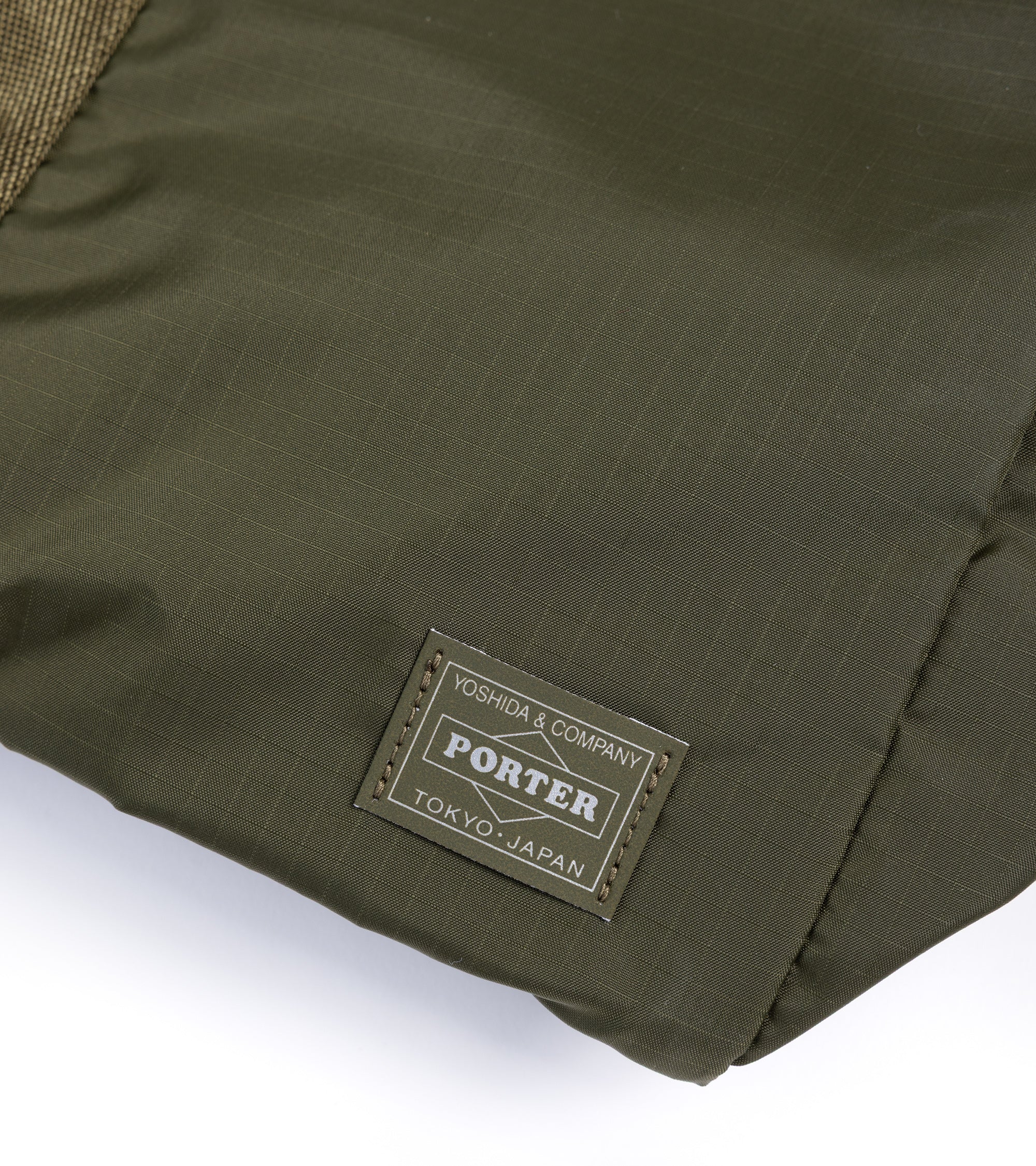 PORTER Flex 2Way Duffle Bag (S): Olive Drab
